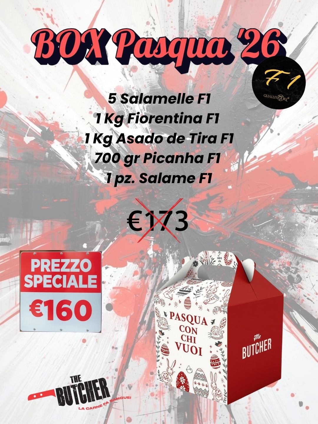 BOX PASQUA '26 - F1 WAGYU ITALIA