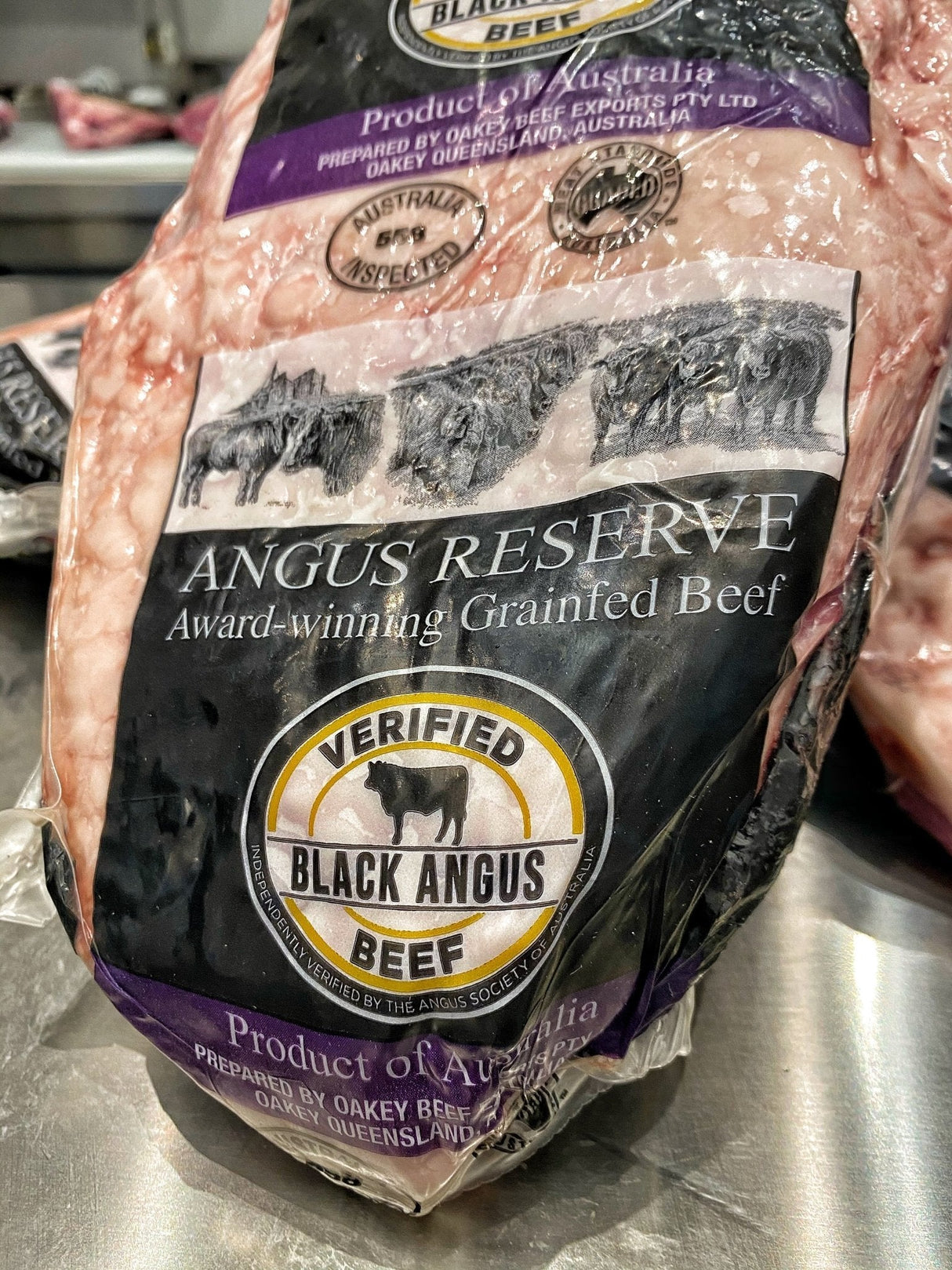 carne di black angus alimentato per gli ultimi 150 giorni con cereali