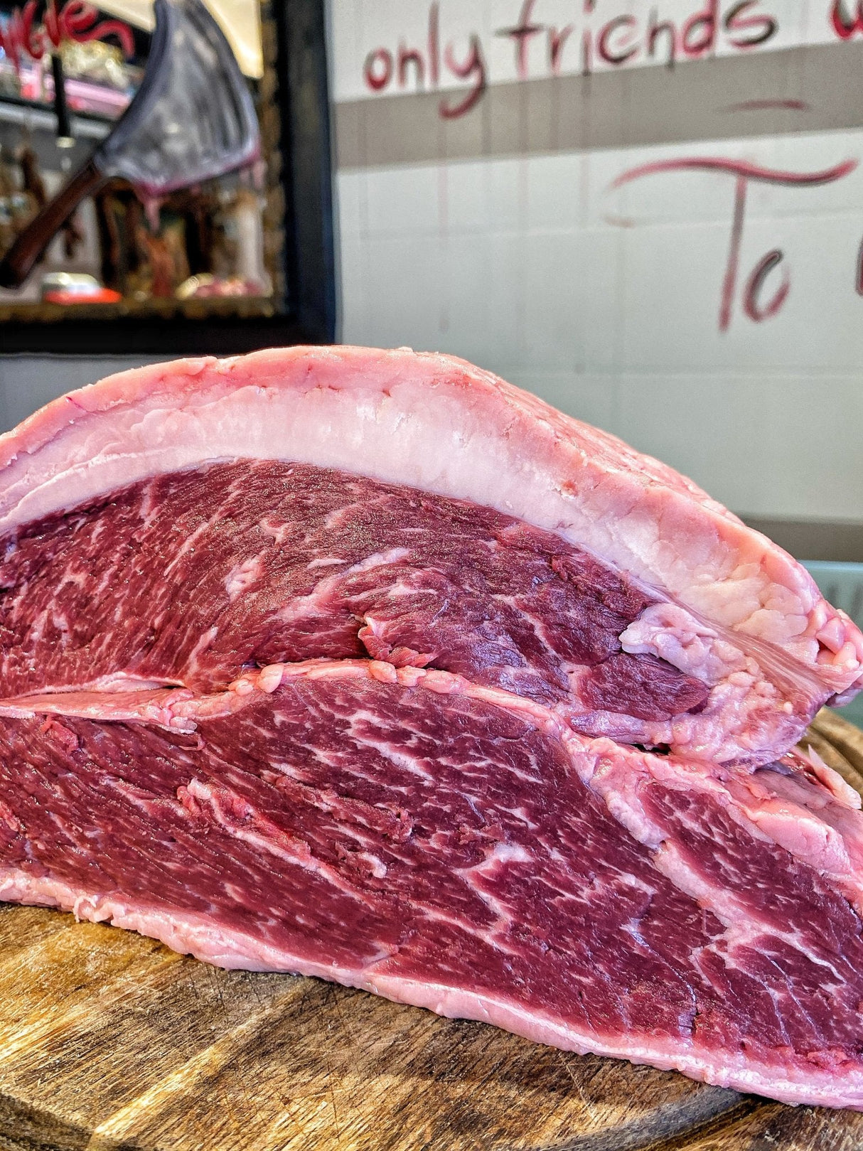 carne dal grado di grasso marmorizzato 6+