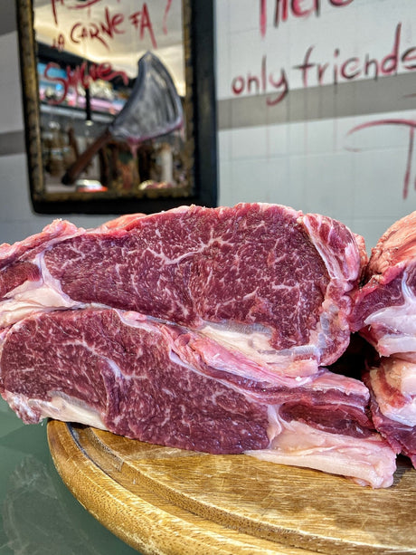 Striploin The Butcher Premium Beef “Luxury Marbling” 3+